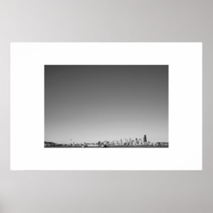 Seattle Skyscrapers Poster