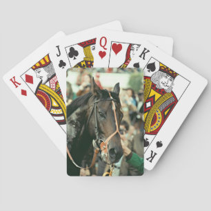 Seattle Slew Thoroughbred 1978 Playing Cards