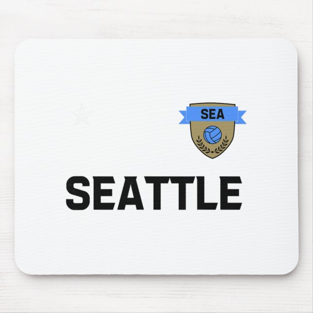 Seattle Soccer Jersey  Mouse Pad (Front)