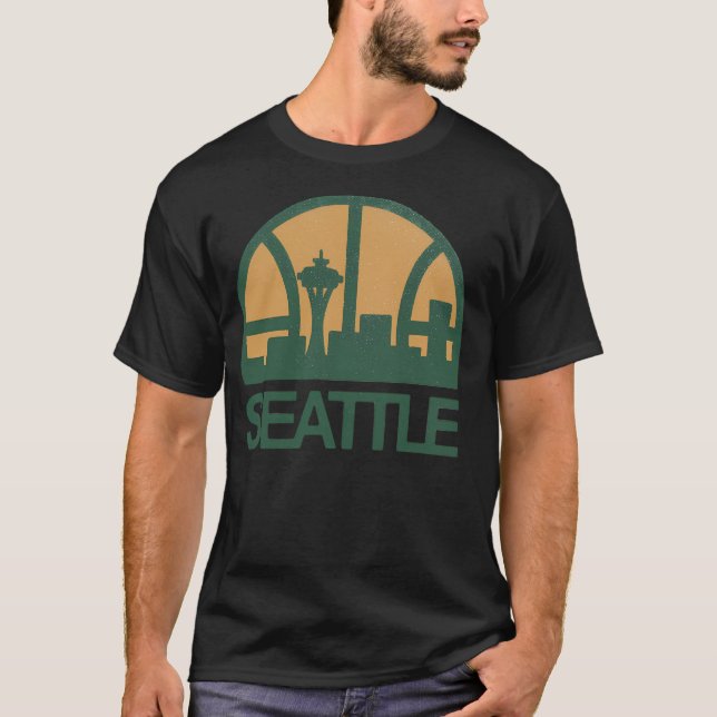 Seattle Sonics T-Shirt (Front)