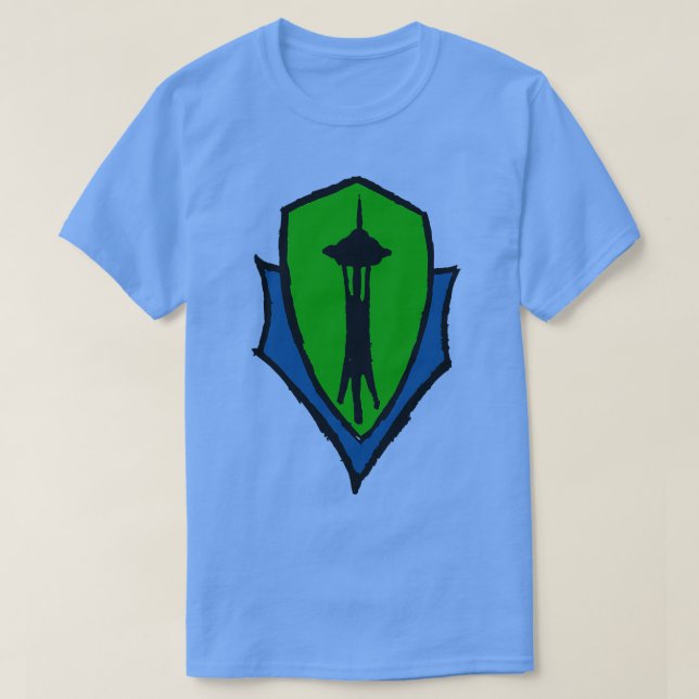 Seattle Sounders  1 T-Shirt (Design Front)