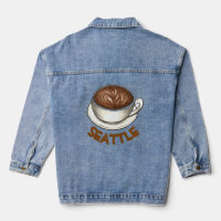 Seattle WA Coffee Cup Classic Latte Shop Barista