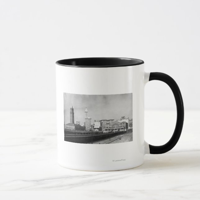 Seattle, WA - Seattle Railway Centre and Smith Mug (Right)