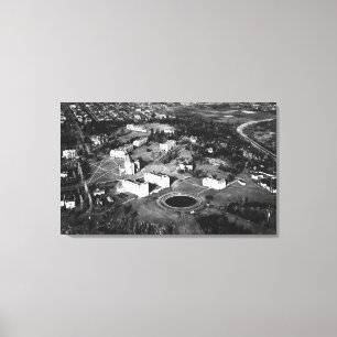 Seattle, WA University of WA Campus Aerial Canvas Print