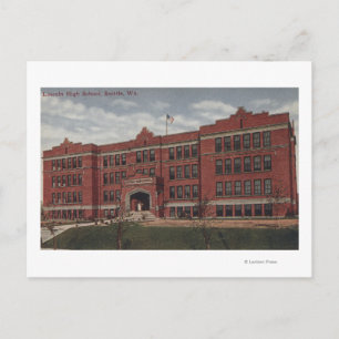 Seattle, WALincoln High School Postcard