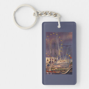 Seattle, Washington1962 World's Fair Poster Key Ring