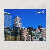 Seattle Washington City Skyline Travel Photo