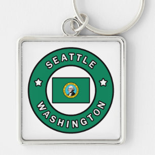 Seattle Washington Key Ring