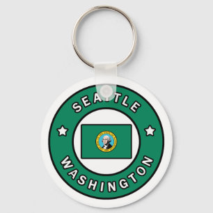 Seattle Washington Key Ring