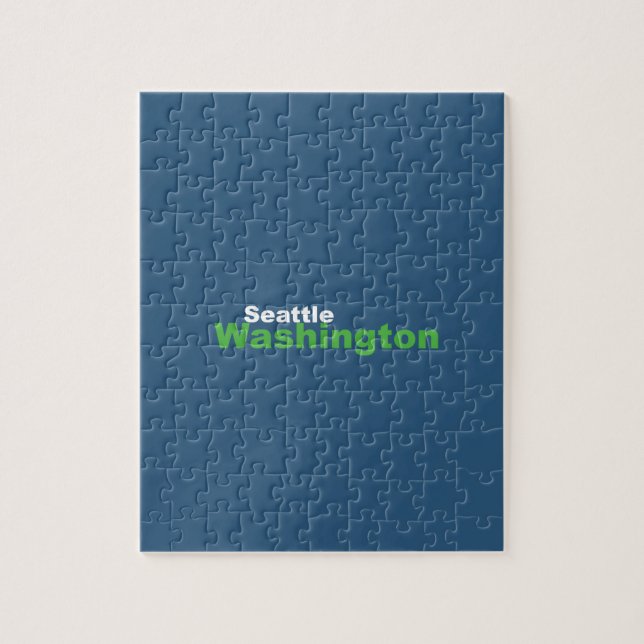 Seattle,Washington Photo Puzzle (Vertical)