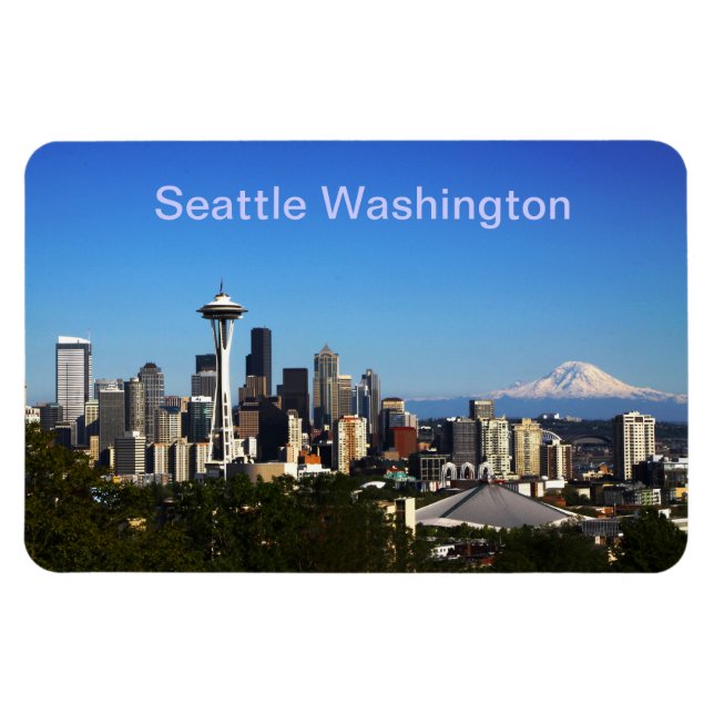 Seattle Washington picture Magnet (Horizontal)