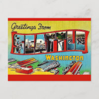 Seattle Washington Postcard