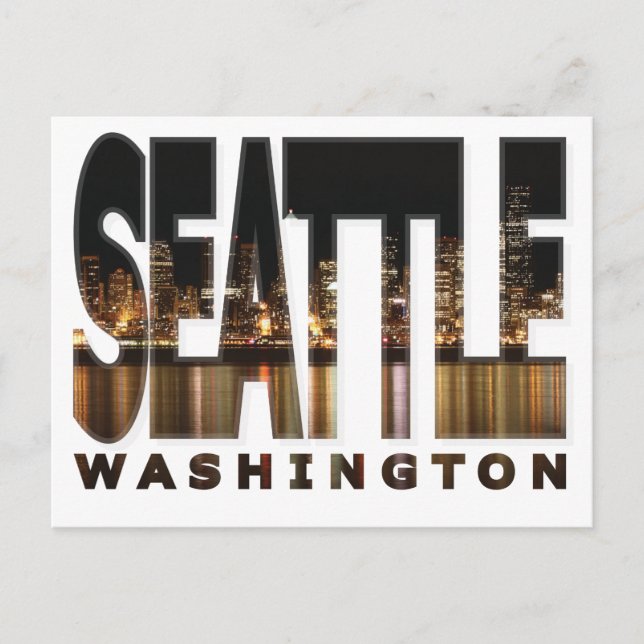 Seattle, Washington Postcard (Front)