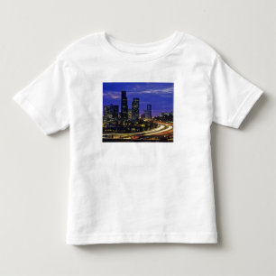 Seattle, Washington skyline at night Toddler T-Shirt