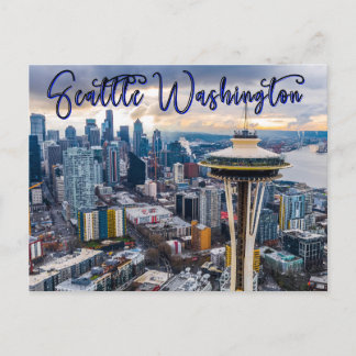 Seattle Washington Space Needle Postcard