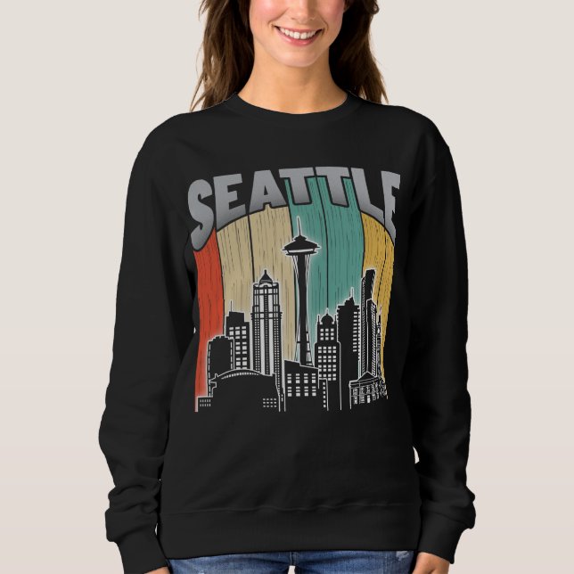 Seattle Washington Sweatshirt (Front)