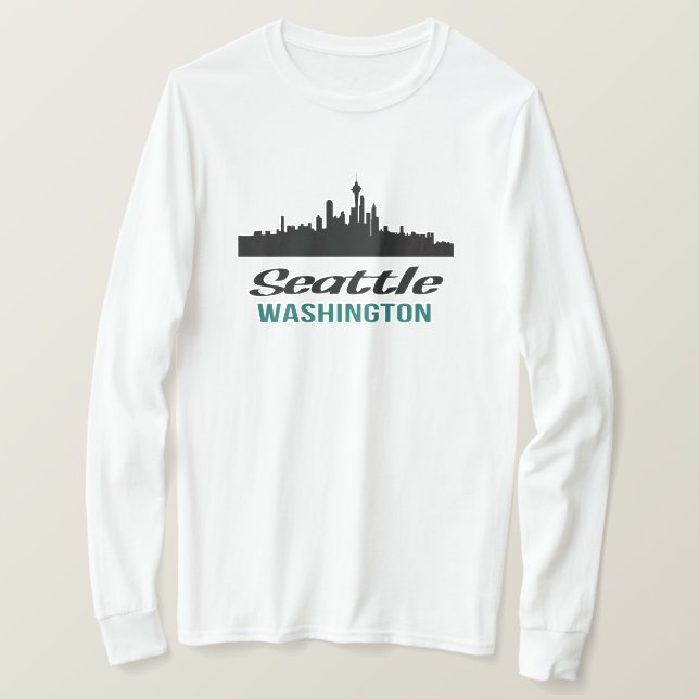 Seattle Washington T-Shirt (Design Front)