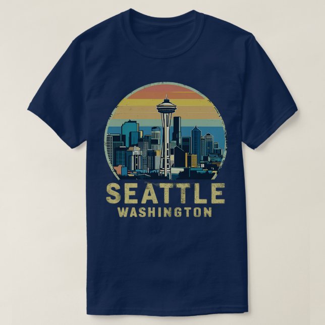 Seattle Washington T-Shirt (Design Front)