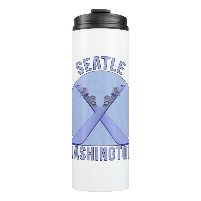 Seattle, Washington Thermal Tumbler (Front)