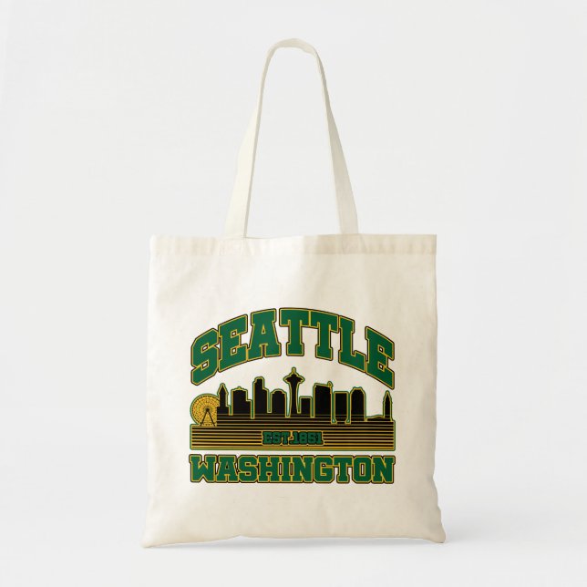 Seattle,Washington Tote Bag (Front)
