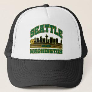 Seattle,Washington Trucker Hat