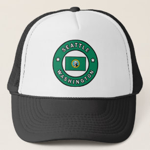 Seattle Washington Trucker Hat