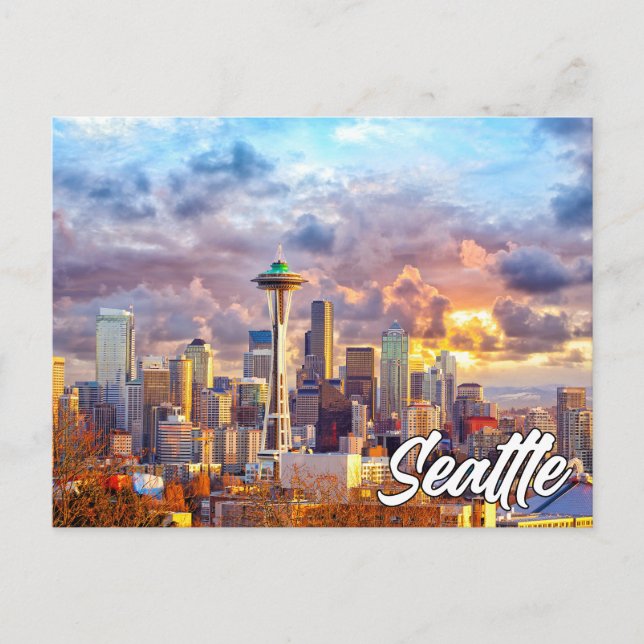 Seattle, Washington, United States Postcard (Front)
