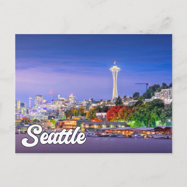 Seattle, Washington, USA Postcard (Front)