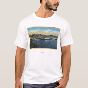 Seattle, Washington - View of Smith T-Shirt