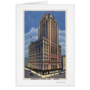 Seattle, Washington - View of Washington