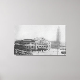 Seattle, WashingtonAerial View of Union Canvas Print