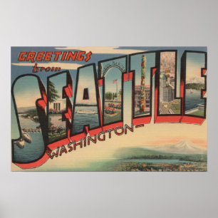 Seattle, WashingtonLarge Letter Scenes 2 Poster