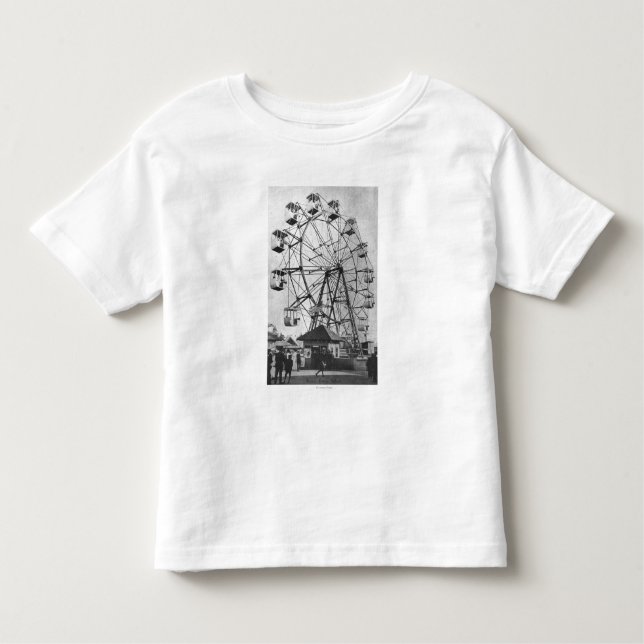 Seattle, WashingtonYukon-Pacific Expo Ferris Toddler T-Shirt (Front)