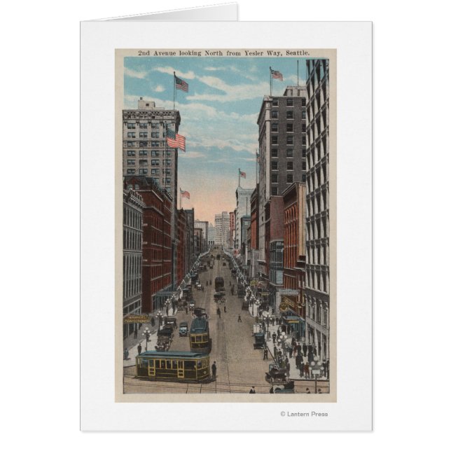 Seattle, WAView of 2nd Ave from Yesler (Front)