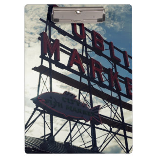 Seattle's Pike Place Market Clipboard