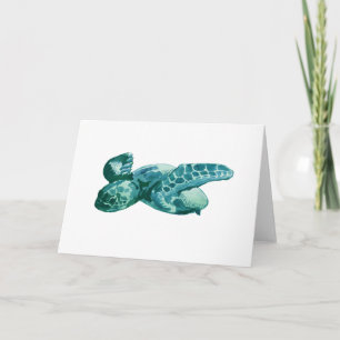Seaturtle Painting Art Card