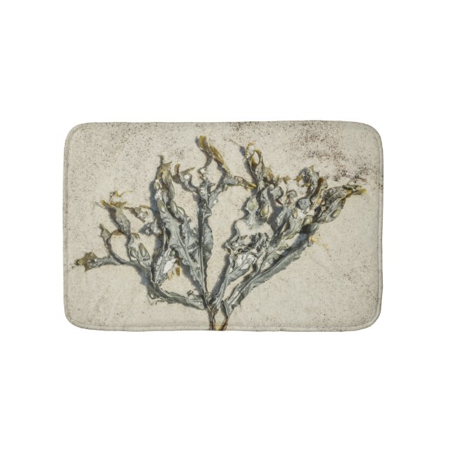 Seaweed and Sand Bath Mat (Front)