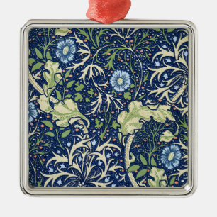 Seaweed (by William Morris) Ceramic Ornament
