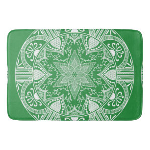 Seaweed Mandala Bath Mat