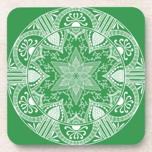 Seaweed Mandala Coaster