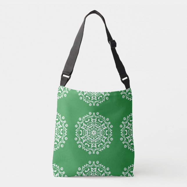 Seaweed Mandala Crossbody Bag (Front)