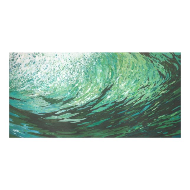 Seaweed on a Wave Photo Print by Margaret Juul (Front)