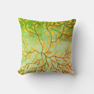 Seaweed Throw Pillow