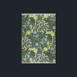 Seaweed Wallpaper Design, printed by John Henry De Canvas Print<br><div class="desc">Image:136082  Seaweed Wallpaper Design,  printed by John Henry Dearle (1860-1932),  1901 (wallpaper). Morris,  William (1834-96). Private Collection,  The Stapleton Collection.  Art,  Fine Art.</div>