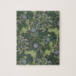 Seaweed Wallpaper Design, printed by John Henry De Jigsaw Puzzle<br><div class="desc">Image:136082  Seaweed Wallpaper Design,  printed by John Henry Dearle (1860-1932),  1901 (wallpaper). Morris,  William (1834-96). Private Collection,  The Stapleton Collection.  Art,  Fine Art.</div>