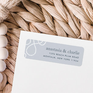 Seaworthy Return Address Label Fog