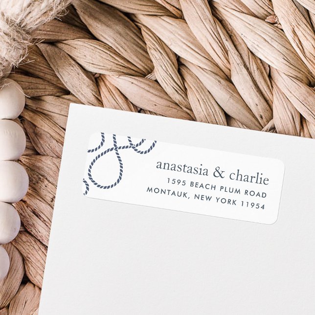 Seaworthy Return Address Label | White (Creator Uploaded)