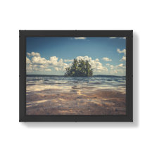 Sebago Lake Island, Value Poster Paper (Matte)