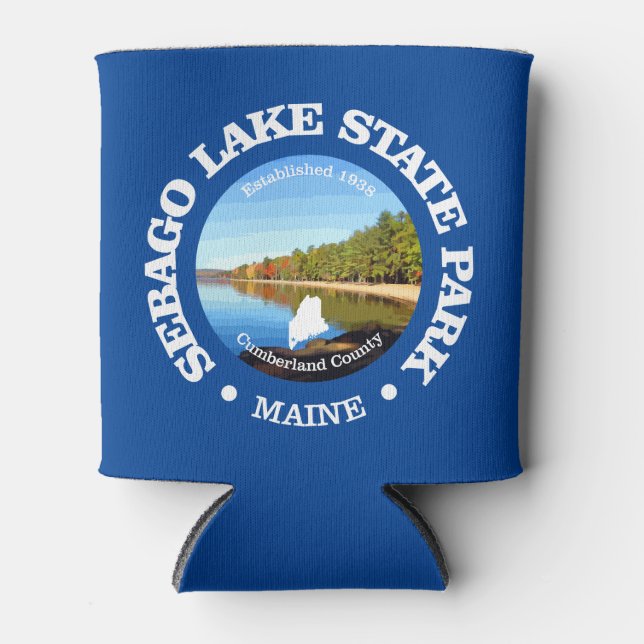 Sebago Lake SP Can Cooler (Front)