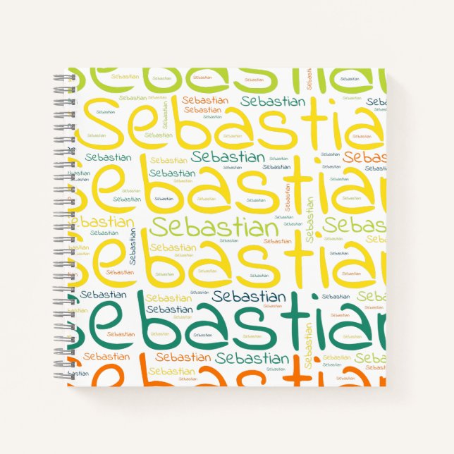 Sebastian Notebook (Front)